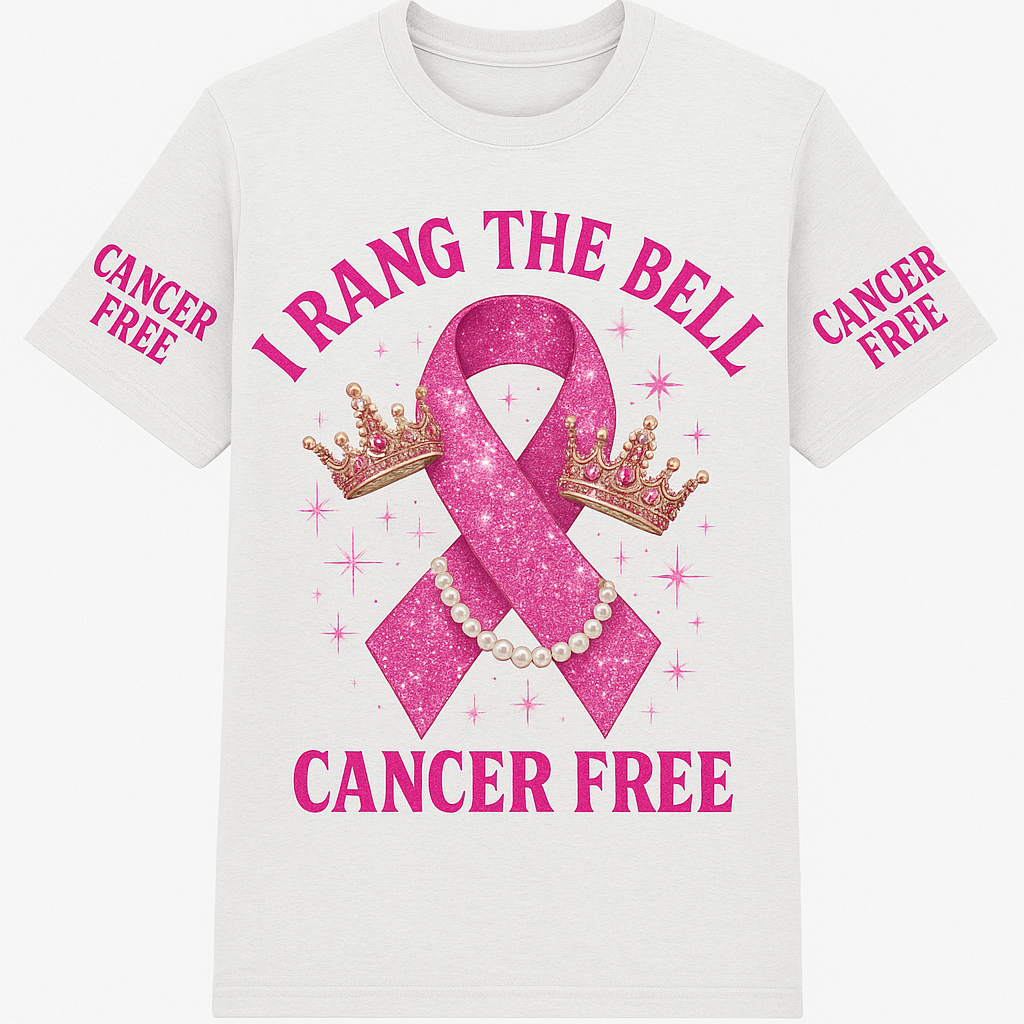 I RANG THE BELL CANCER FREE TEE