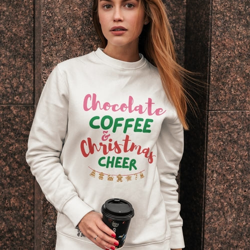 Load image into Gallery viewer, Womens Christmas Cheer Sweatshirt
