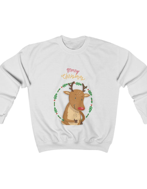 Load image into Gallery viewer, Womens Reindeer Crewneck Sweatshirt

