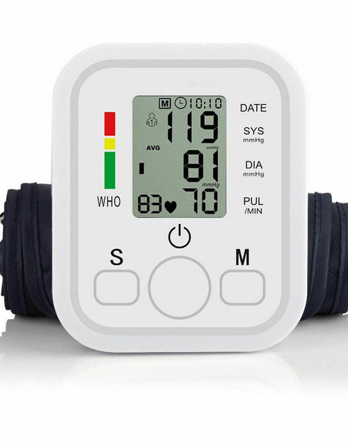 Load image into Gallery viewer, Arm Automatic Blood Pressure Monitor Measuring Arterial Pressure
