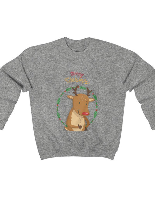 Load image into Gallery viewer, Womens Reindeer Crewneck Sweatshirt
