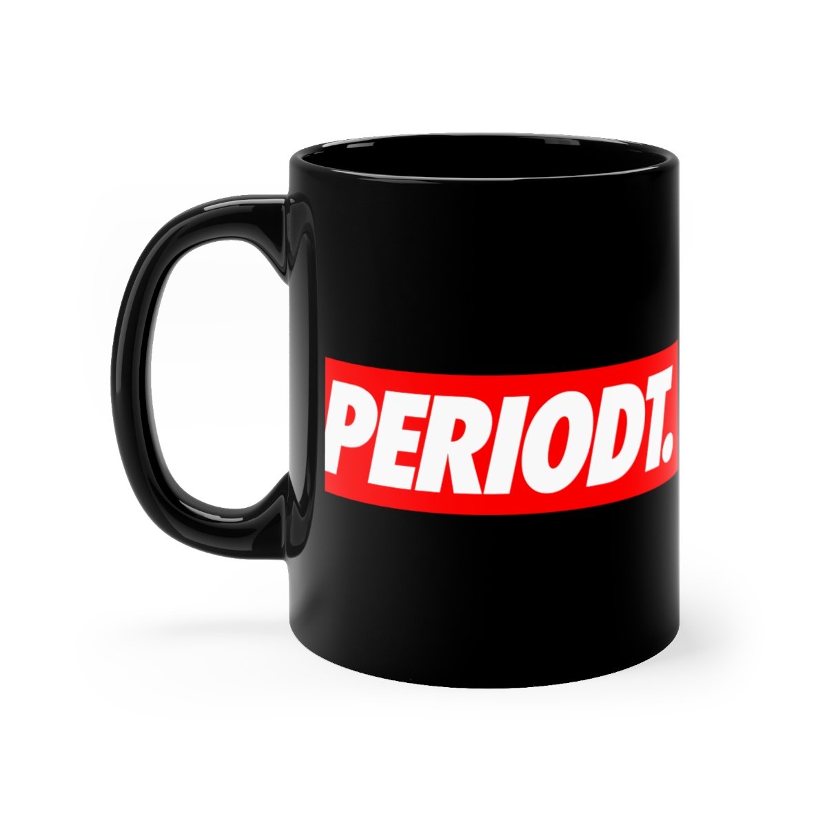 Periodt 11oz Black Mug