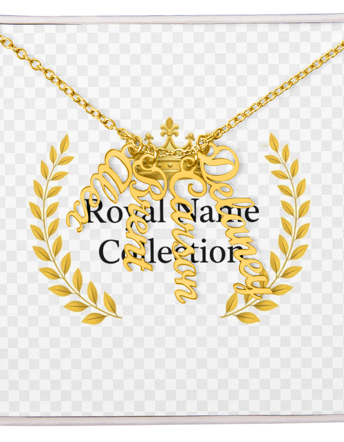 Load image into Gallery viewer, Custom Vertical Name Necklace
