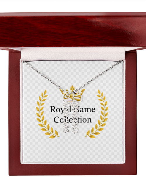 Load image into Gallery viewer, Custom Vertical Name Necklace
