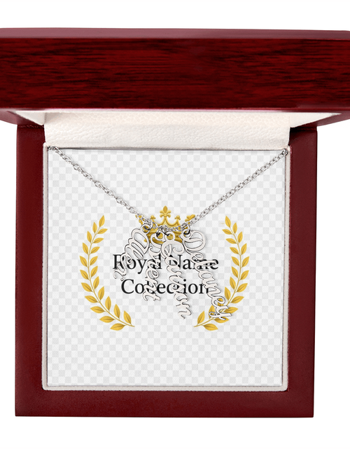 Load image into Gallery viewer, Custom Vertical Name Necklace
