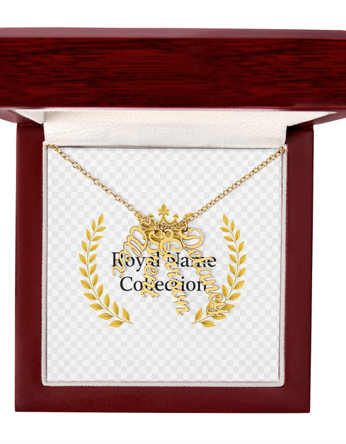 Load image into Gallery viewer, Custom Vertical Name Necklace
