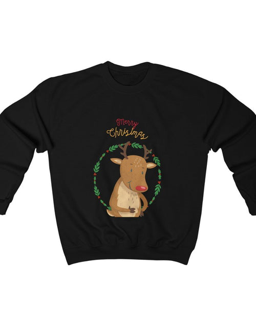 Load image into Gallery viewer, Womens Reindeer Crewneck Sweatshirt
