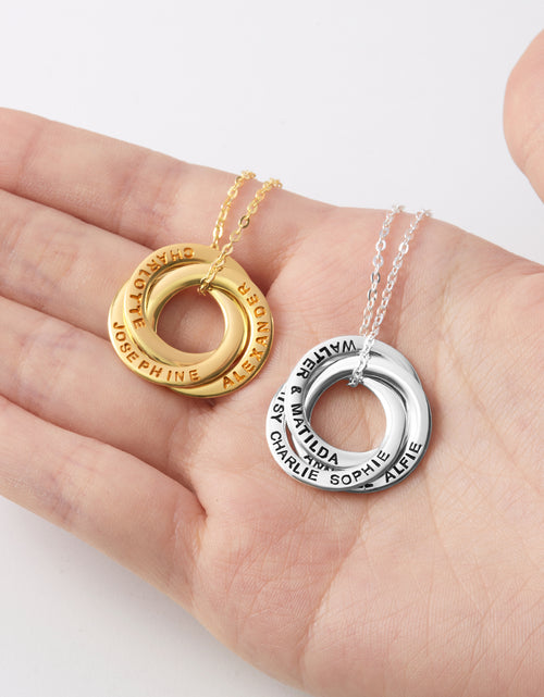 Load image into Gallery viewer, Children Name Necklace, Personalized Grandma Gift, Family Necklace
