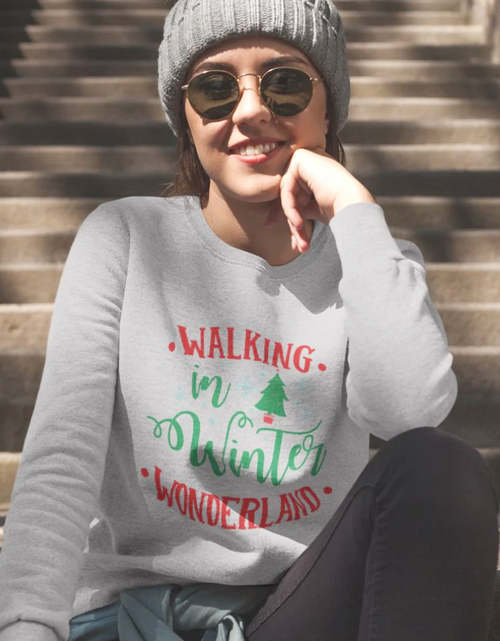 Load image into Gallery viewer, Womens Winter Wonderland Sweatshirt
