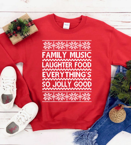 Family Music Sweatshirt