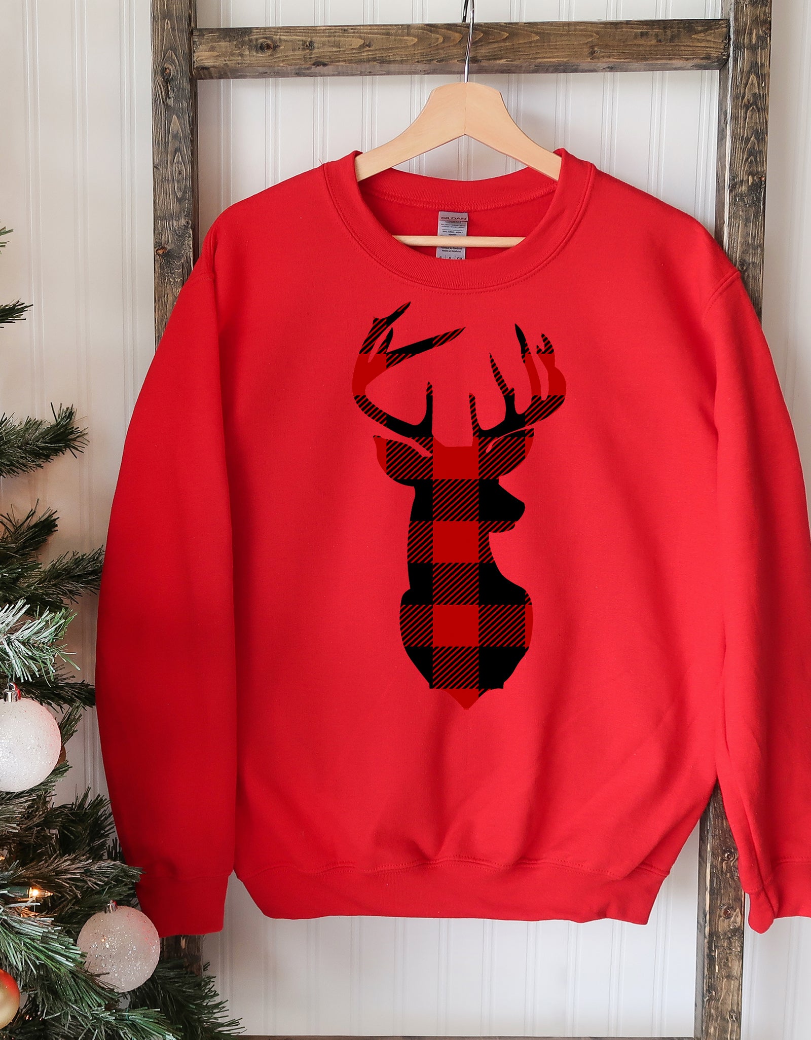 Christmas Deer Sweatshirt