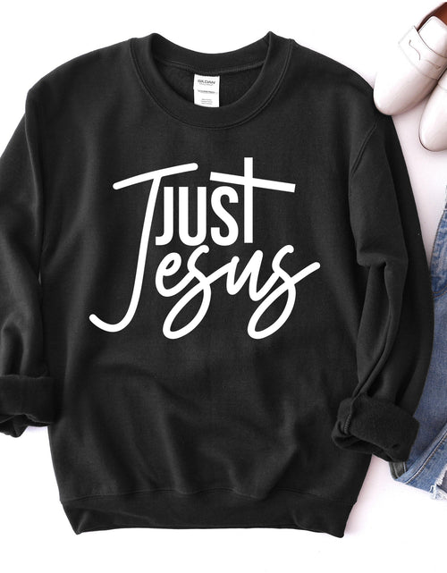 Load image into Gallery viewer, Just Jesus Sweatshirt

