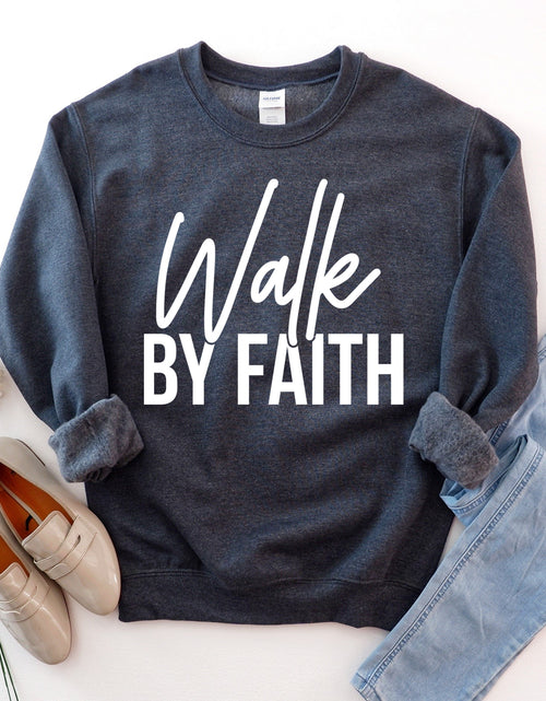 Load image into Gallery viewer, Walk By Faith Sweatshirt
