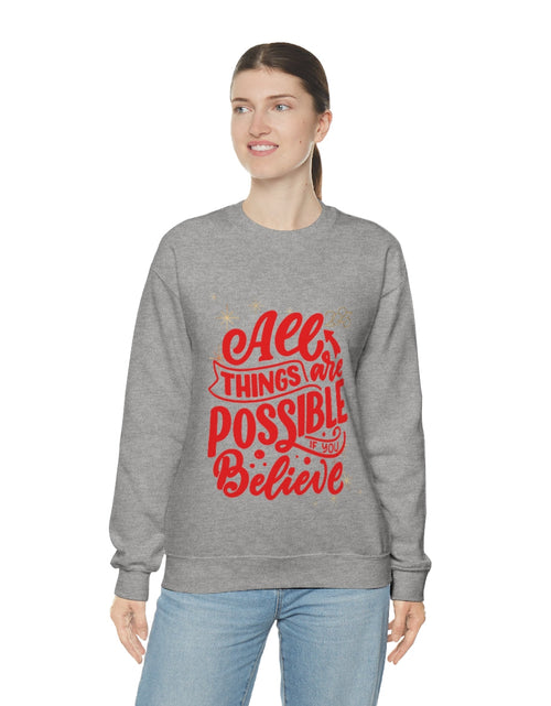 Load image into Gallery viewer, Womens 2023 Positive Message Sweatshirt
