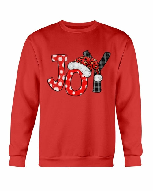 Load image into Gallery viewer, Joy Santa Christmas Sweatshirt
