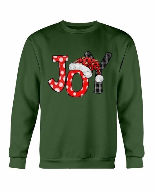 Load image into Gallery viewer, Joy Santa Christmas Sweatshirt
