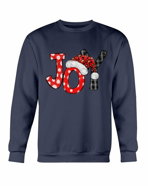 Load image into Gallery viewer, Joy Santa Christmas Sweatshirt
