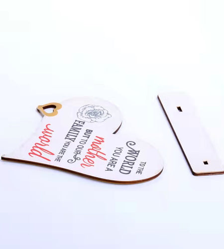 Mother's Day Wooden Ornament Mother You