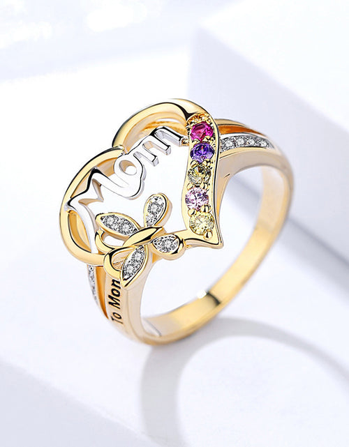 Load image into Gallery viewer, Mother's Day Gift Bracelet Love Heart Mother Ring
