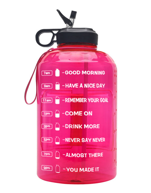 Load image into Gallery viewer, 1 Gallon Plastic Large Capacity Sports Bottle
