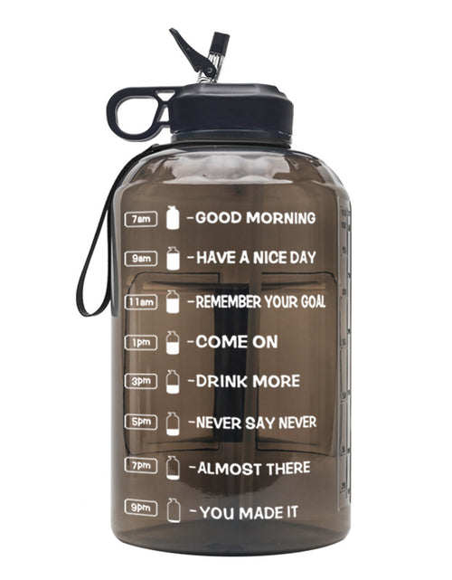 Load image into Gallery viewer, 1 Gallon Plastic Large Capacity Sports Bottle
