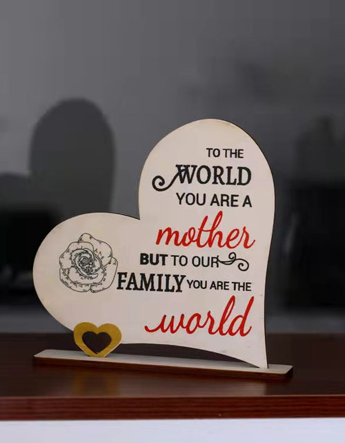 Load image into Gallery viewer, Mother's Day Wooden Ornament Mother You
